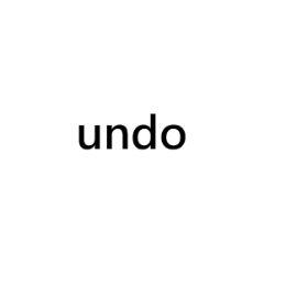 undo