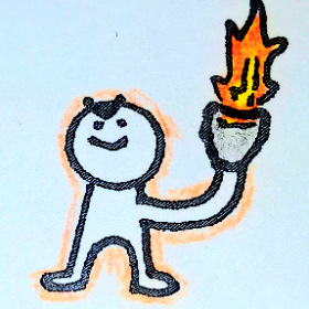 Flame Hand Guy