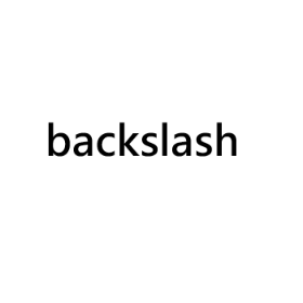 backslash