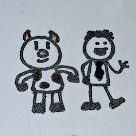 The Guy & The Cow