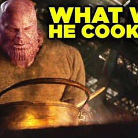 what is he cooking