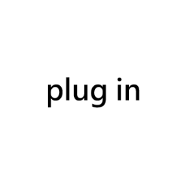 plug in