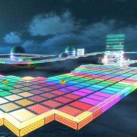 SNES Rainbow Road
