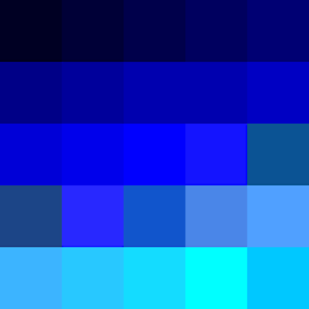 blue