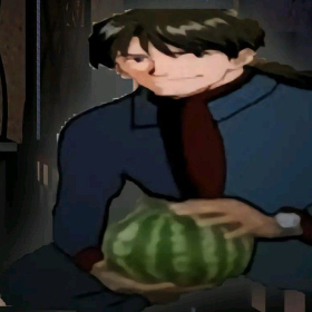 Watermelon guy