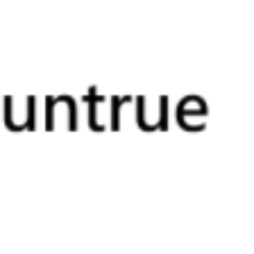 UNTRUE