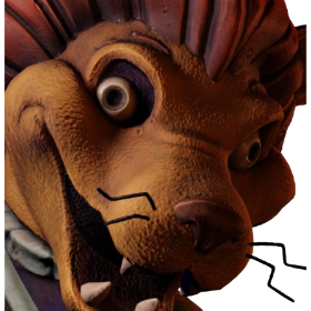 Lion costume