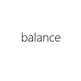 balance