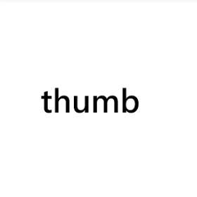 thumb
